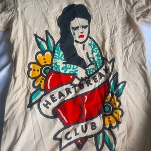 Heartbreak club t-shirt by Wicked Clothes
